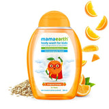 Mamaearth Original Orange Body Wash For Oat Protein - 300 ml image 2