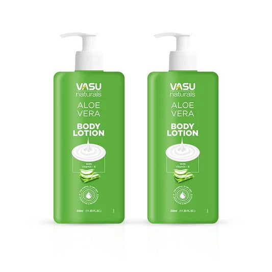 Vasu Naturals Aloe Vera Body Lotion - 350 ml (Pack of 2) image 1