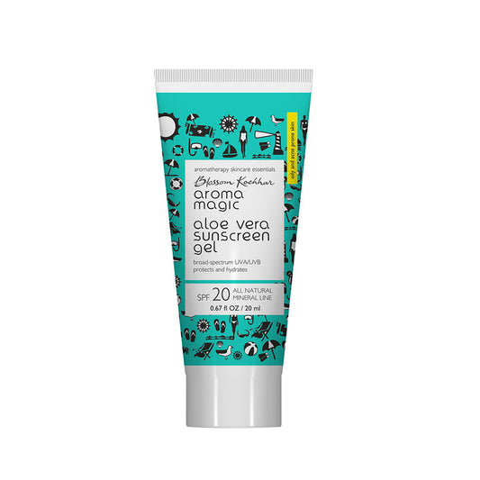 Blossom Kochhar Aroma Magic Aloe Vera Sunscreen Gel Tube - 20 ml image 1