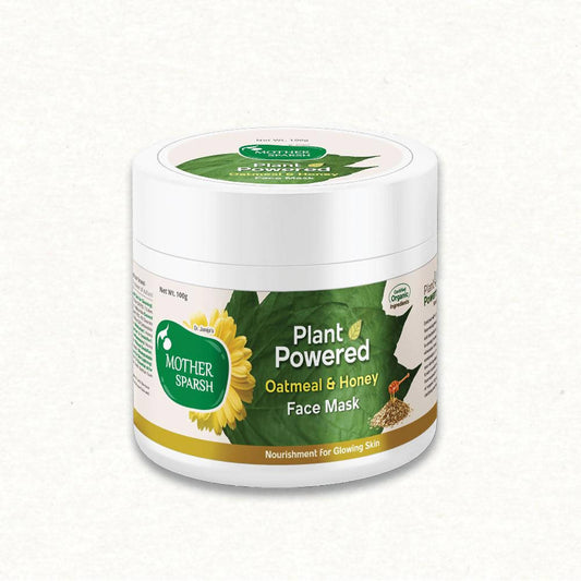 Mother Sparsh Plant Powered Oatmeal & Honey Face Mask image 1