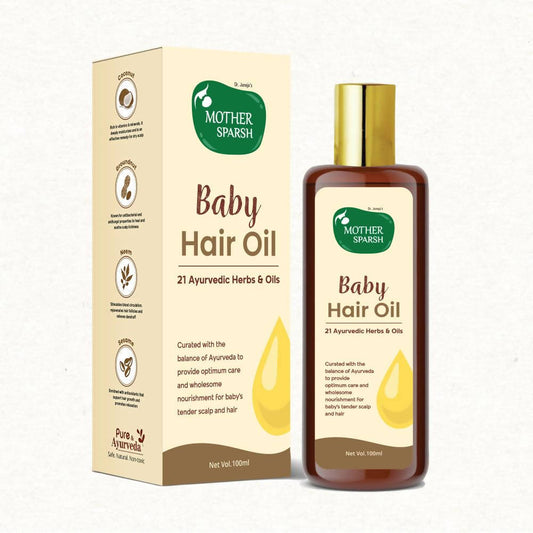 Mother Sparsh Baby Hair Oil image 1
