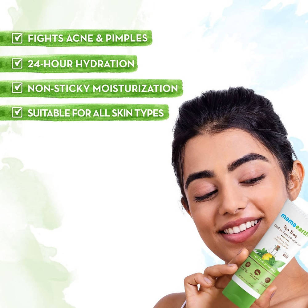 Mamaearth Tea Tree Oil-Free Face Moisturizer For Acne And Pimples image 4