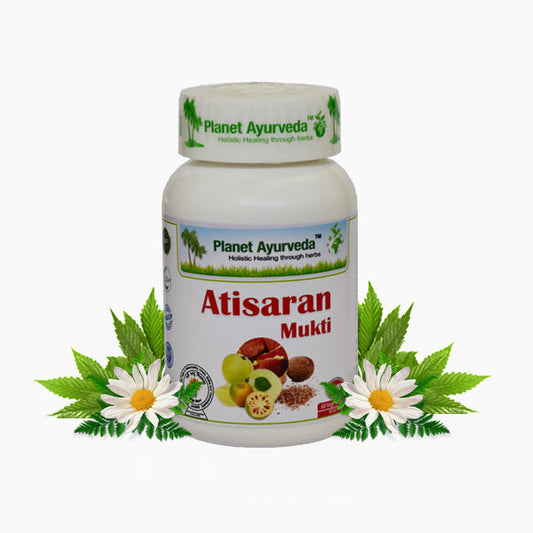 Planet Ayurveda Atisaran Mukti Capsules - 60 tabs image 1