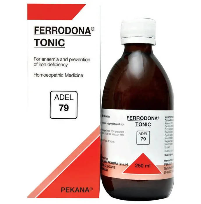 ADEL Homeopathy 79 Ferrodona Tonic - 250ml image 1