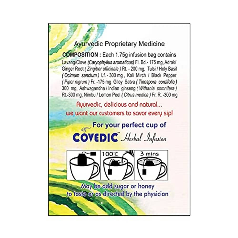 Basic Ayurveda Covedic Herbal Infusion - 20 Tea Bags image 3