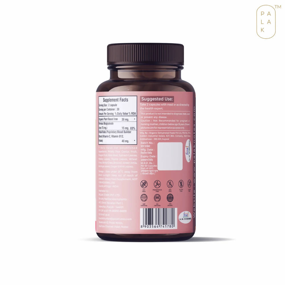 Palak Notes Organic Blood Builder image 2