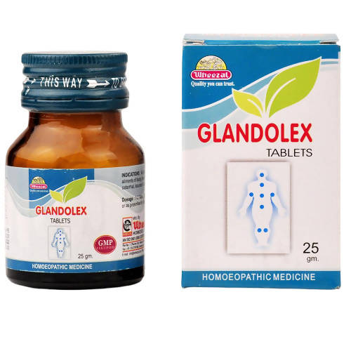 Wheezal Homeopathy Glandolex Tablets image 1