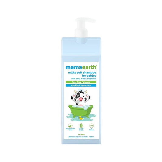 Mamaearth Milky Soft Shampoo for Kids - 400 ml image 1