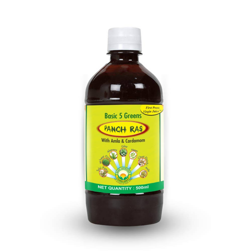 Basic Ayurveda Basic 5 Green Panch Ras - 500 ml image 4