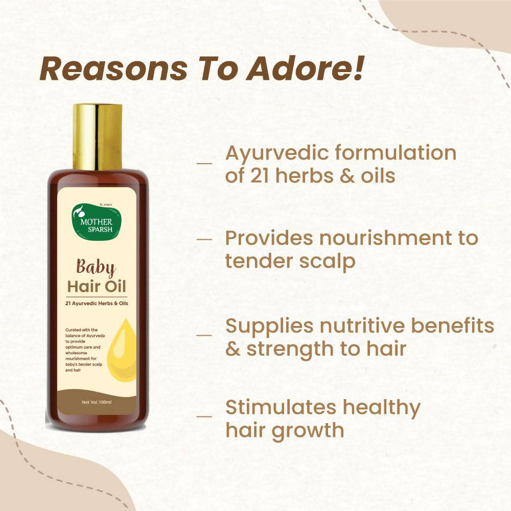 Mother Sparsh Baby Hair Oil image 3