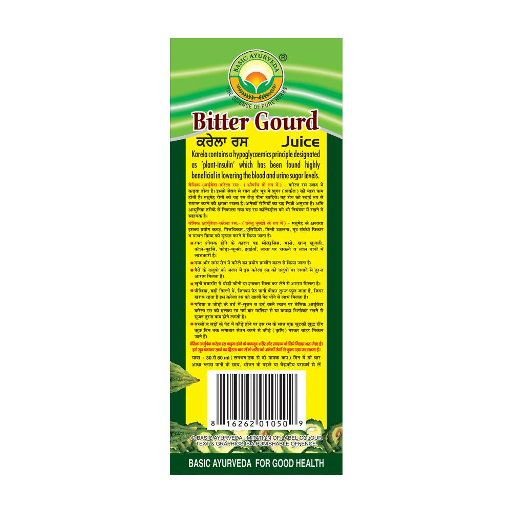 Basic Ayurveda Bitter Gourd Juice image 3