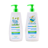 Mamaearth Deeply Nourishing Body Wash and Gentle Cleansing Shampoo - 400 ml Combo image 1