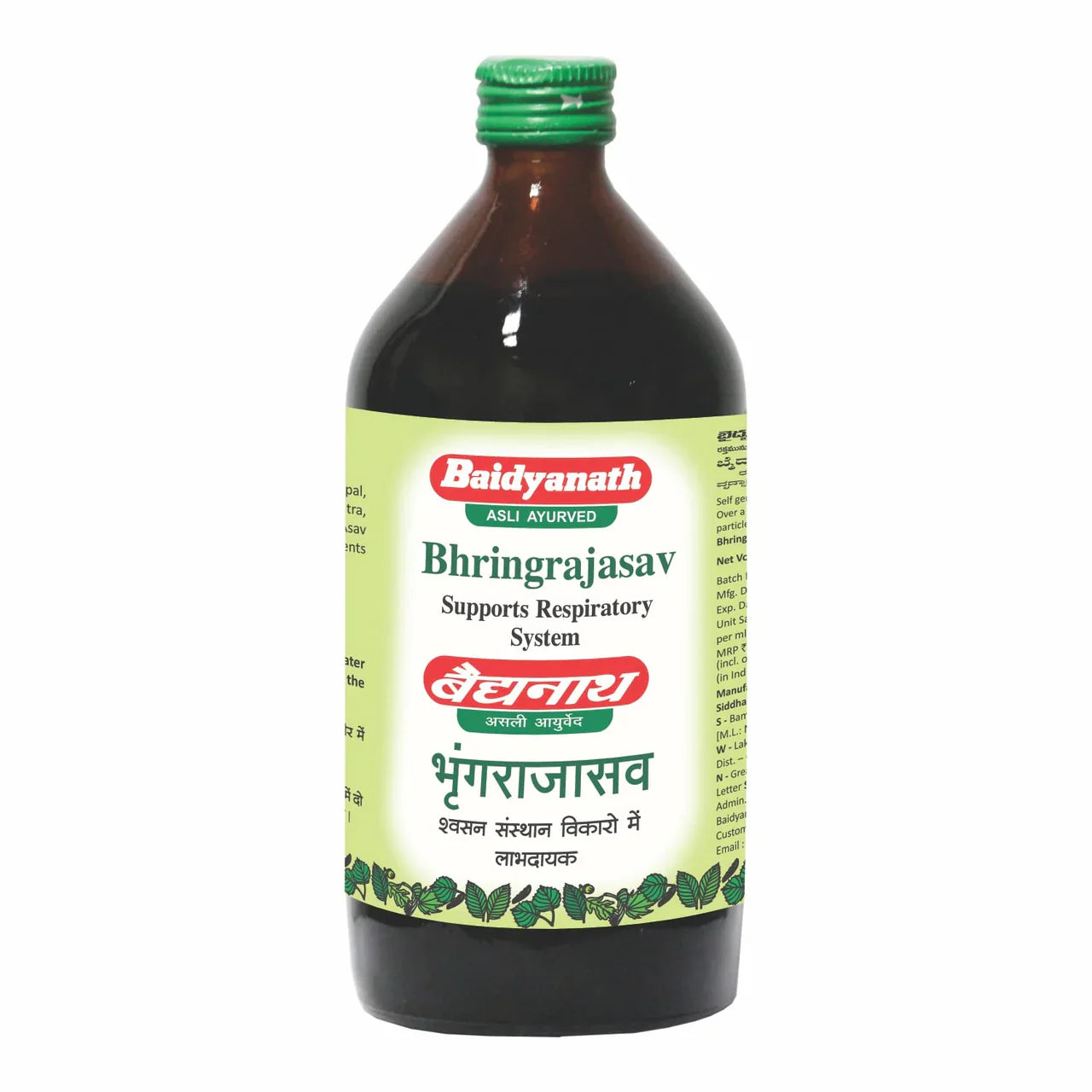 Baidyanath Bhringrajasava -450 ml - Pack of 1 image 1