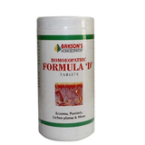 Bakson's Homoeopathic Formula D Tablet image 3