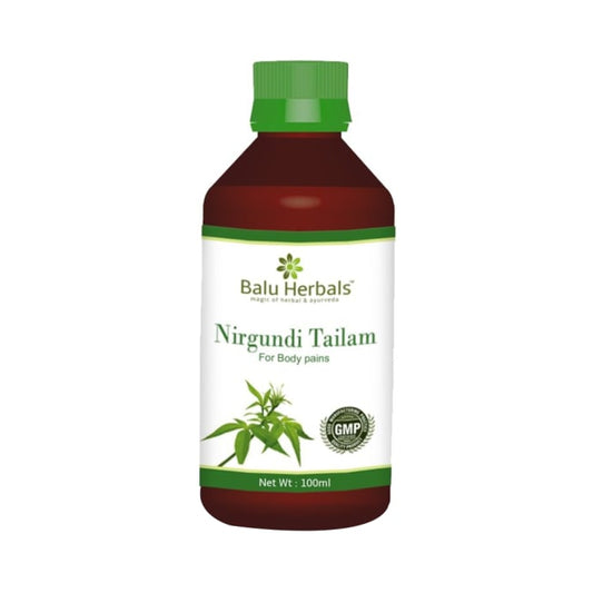Balu Herbals Nirgundi Tailam image 1