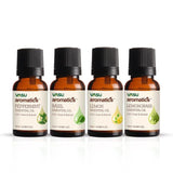 Vasu Aromatics Combo of Basil & Peppermint & Lemon & Lemongrass Essential Oil - 40 ml image 1