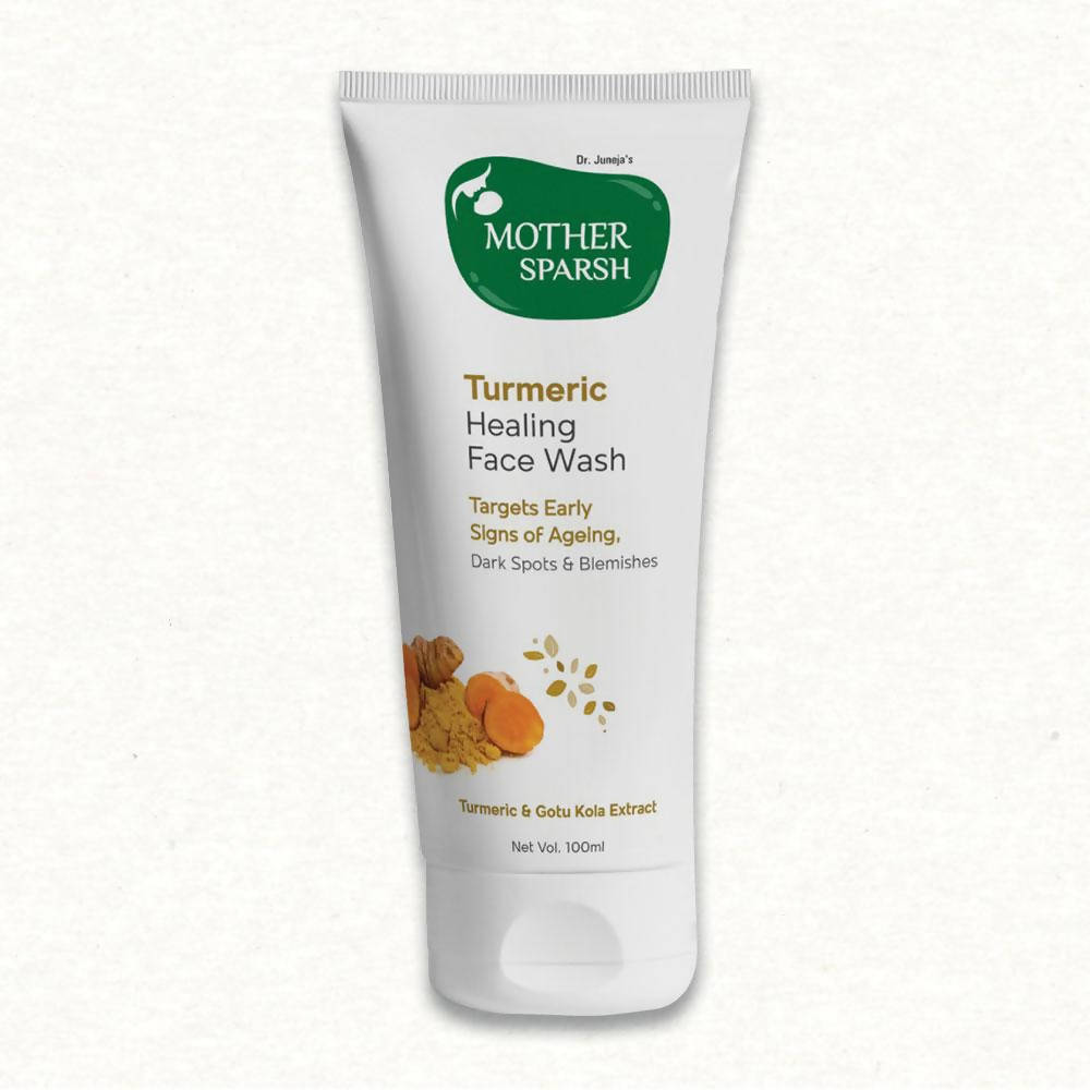 Mother Sparsh Turmeric Healing Face Wash image 1