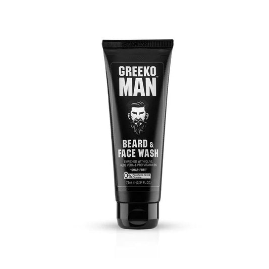 Greeko Man Beard & Face Wash - 75 ml image 1
