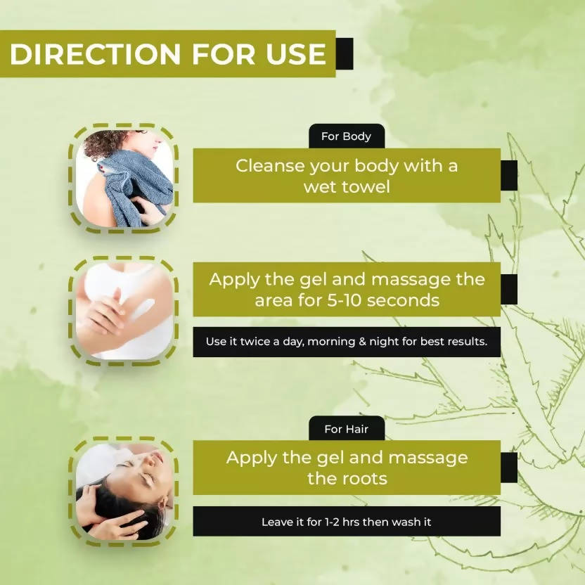 Ae Naturals Pure Aloevera Gel With Papaya Extracts image 4