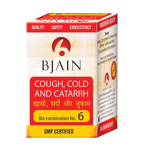 Bjain Homeopathy Bio Combination No.6 Tablet image 1