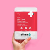 The Derma Co 1.5% AHA + BHA Sheet Mask -20 gm image 2