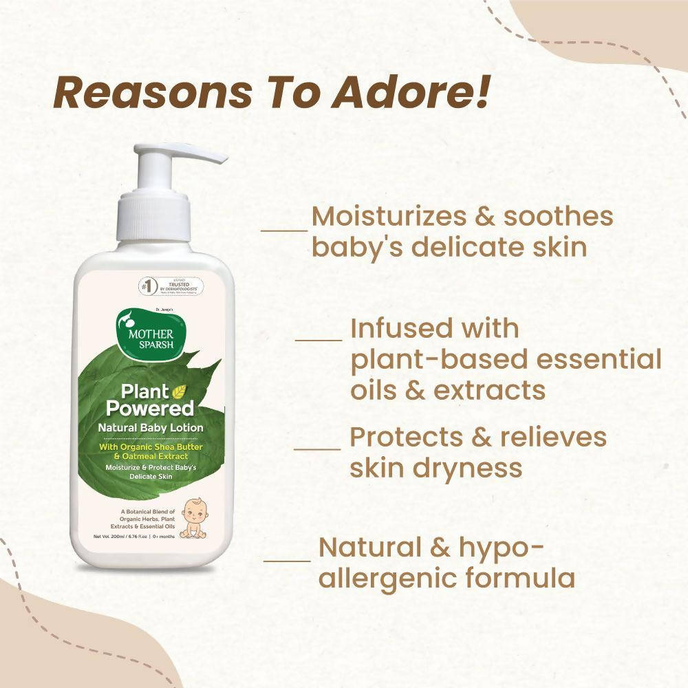 Mother Sparsh Plant Powered Natural Baby Lotion image 2