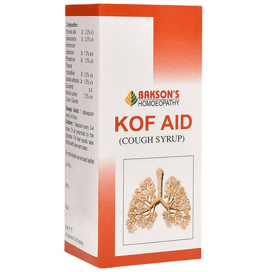 Bakson's Homeopathy Kof Aid Syrup image 1