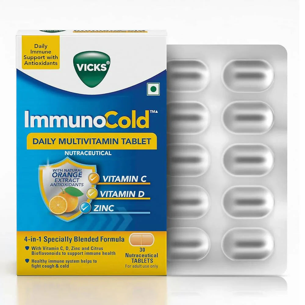 Vicks ImmunoCold Daily Multivitamin Tablets -30 tabs image 1