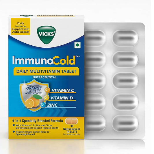 Vicks ImmunoCold Daily Multivitamin Tablets -30 tabs image 1