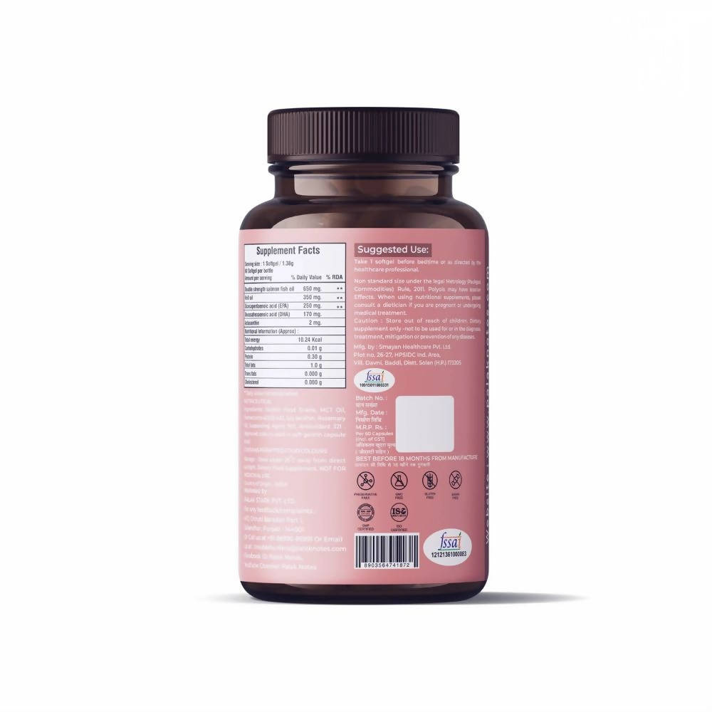 Palak Notes Krill Omega Complex Softgels image 2