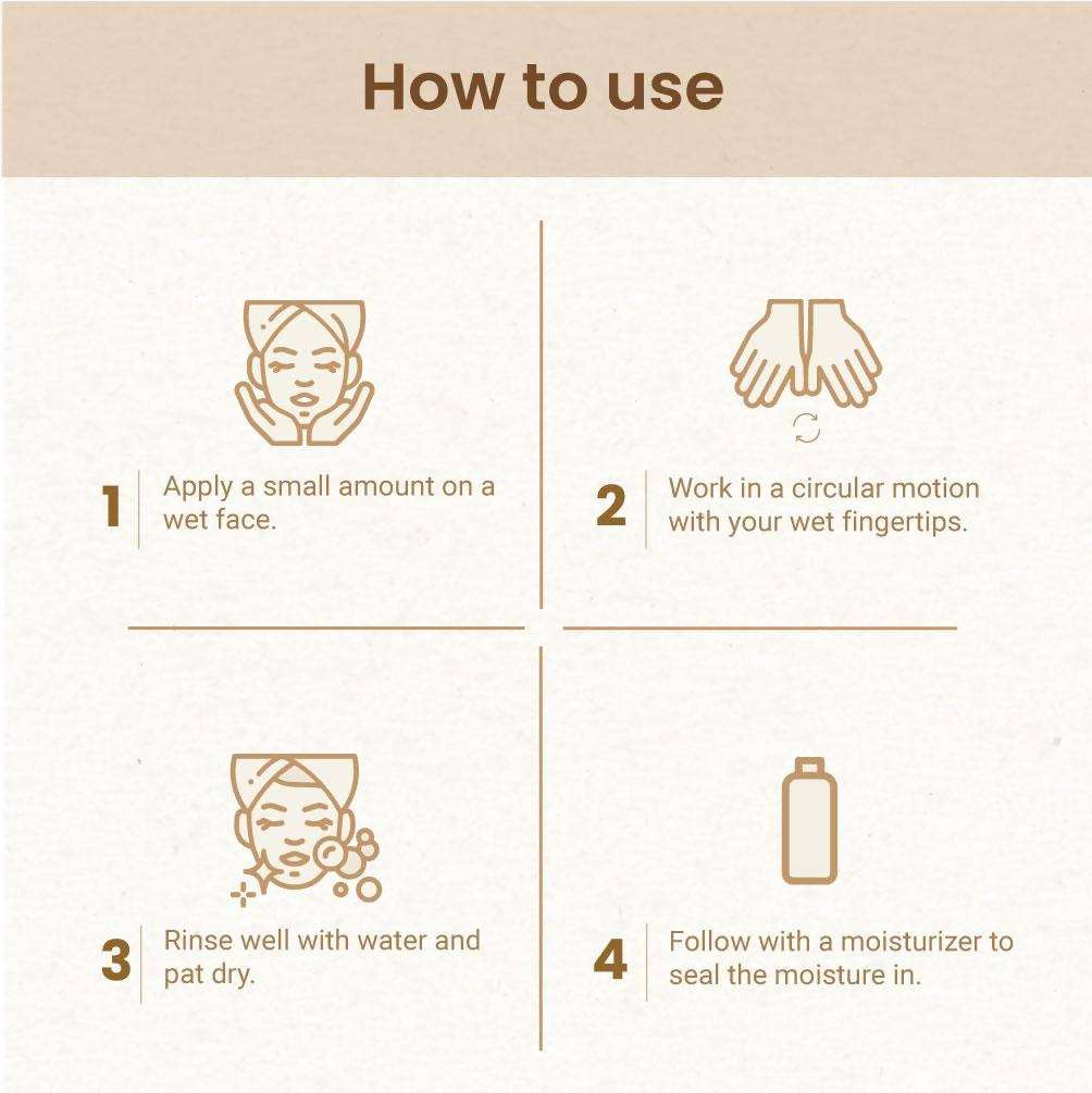 Mother Sparsh Turmeric Healing Face Wash image 4