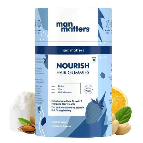 Man Matters Nourish Hair Gummies -60 gummies image 1