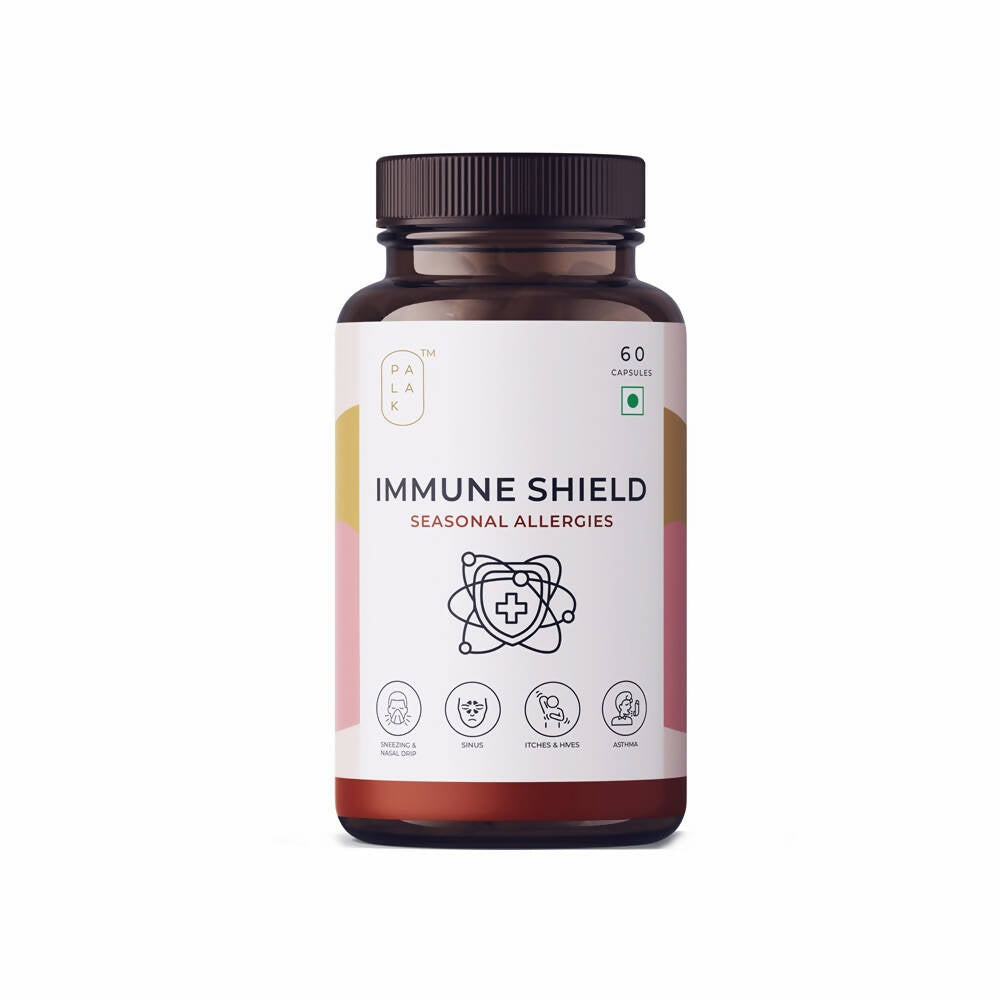 Palak Notes Immune Shield Seasonal Allergies Capsules image 1
