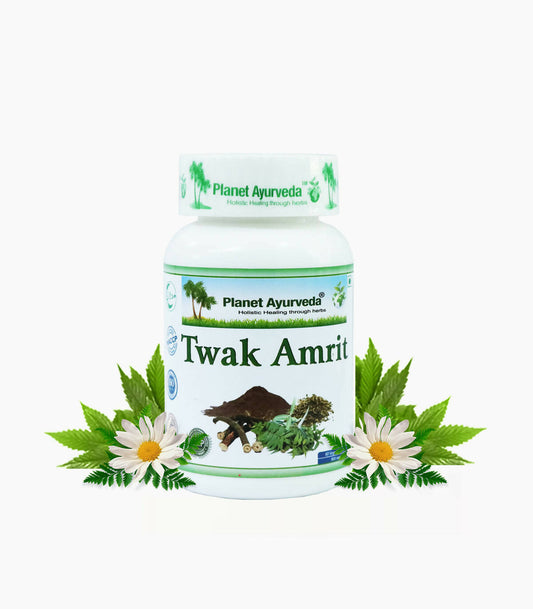 Planet Ayurveda Twak Amrit Capsules - 60 tabs image 1