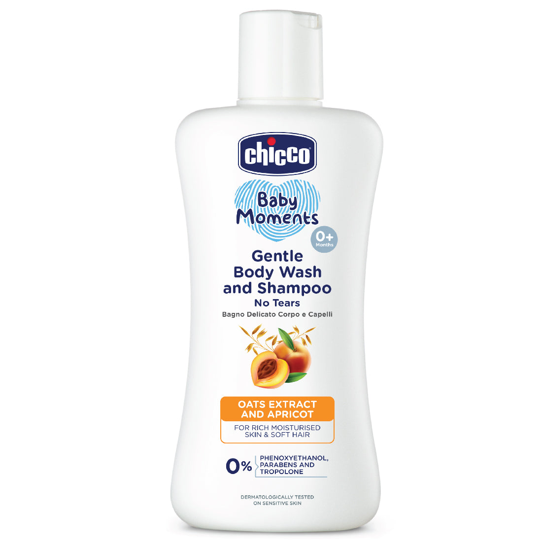 Chicco Baby Moments Gentle Body Wash And Shampoo image 1