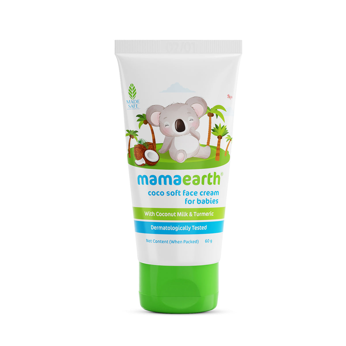 Mamaearth Coco Soft Face Cream With Turmeric For Babies - 60 gms image 5