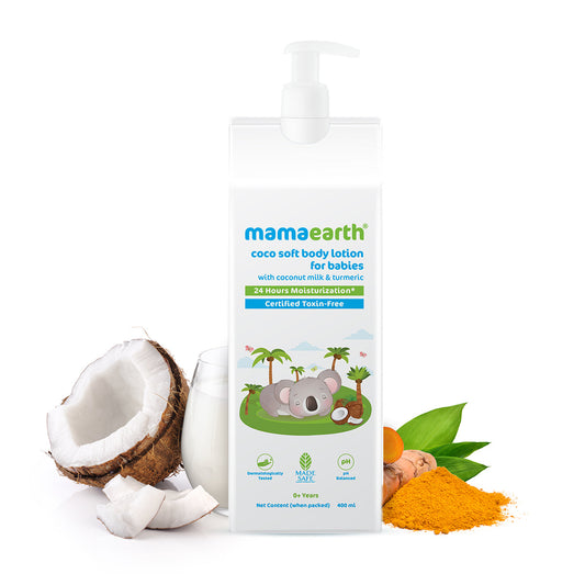 Mamaearth Coco Soft Body Lotion with Turmeric - 400 ml image 1