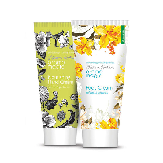 Blossom Kochhar Aroma Magic Nourishing Hand Cream and Foot Cream Combo - 100 gms image 1