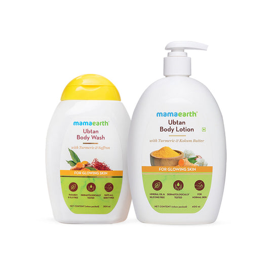 Mamaearth Ubtan Body Care Combo image 1