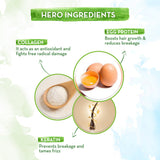 Mamaearth Eggplex Conditioner with Egg Protein & Collagen for Strength & Shine - 250 ml image 3