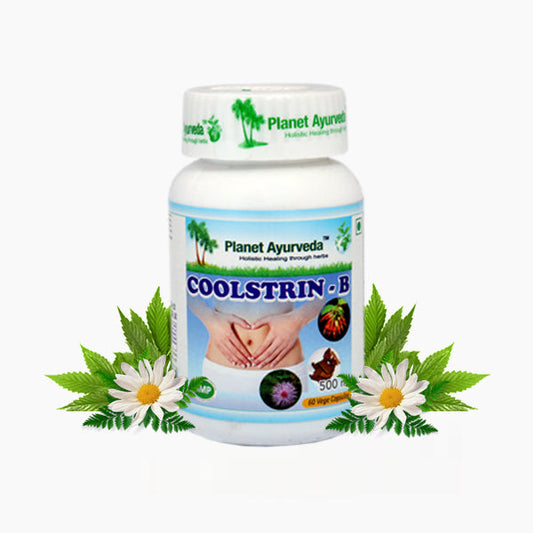 Planet Ayurveda Coolstrin B Capsules - 60 tabs image 1