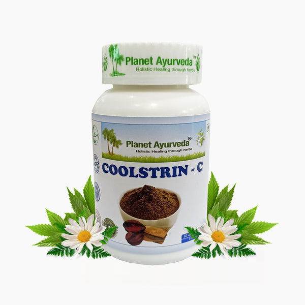 Planet Ayurveda Coolstrin C Capsules - 60 tabs image 1