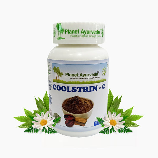 Planet Ayurveda Coolstrin C Capsules - 60 tabs image 1