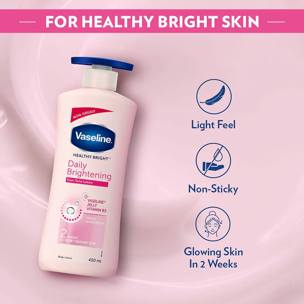 Vaseline Healthy Bright Daily Brightening Body Lotion image 6