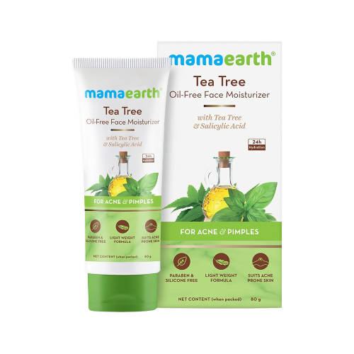 Mamaearth Tea Tree Oil-Free Face Moisturizer For Acne And Pimples image 1