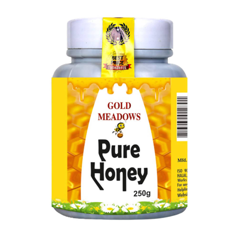 Basic Ayurveda Gold Meadows Pure Honey - 250 gms image 1