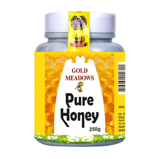 Basic Ayurveda Gold Meadows Pure Honey - 250 gms image 1