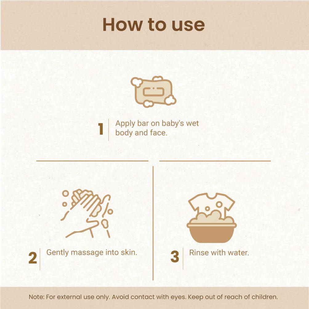 Mother Sparsh Plant Powered Natural Baby Soap image 2