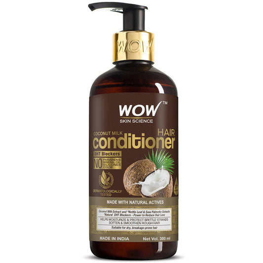 Wow Skin Science Coconut Milk Hair Conditioner-300 ml image 1
