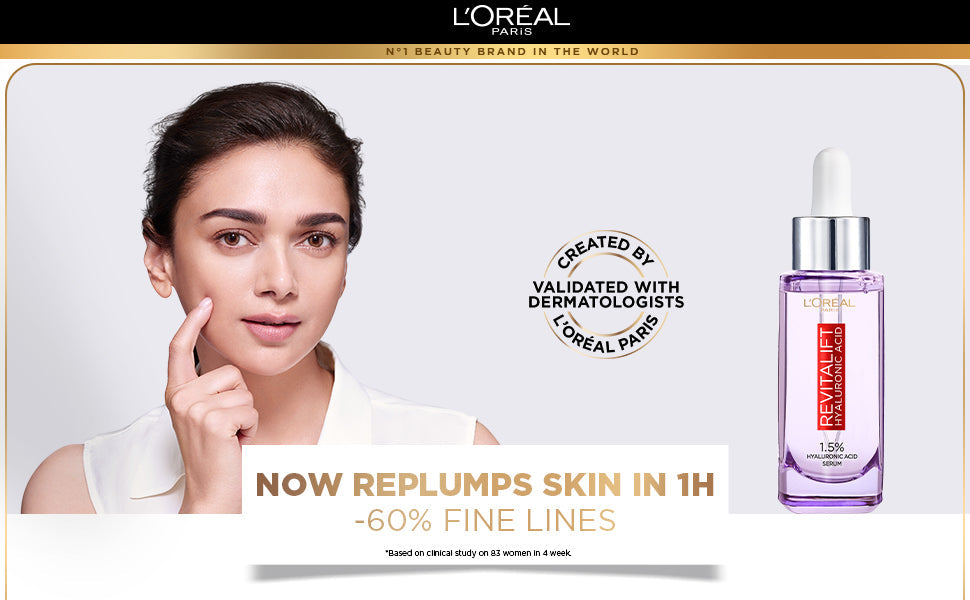 Loreal Paris Revitalift Hyaluronic Acid Face Serum 15 ml image 2